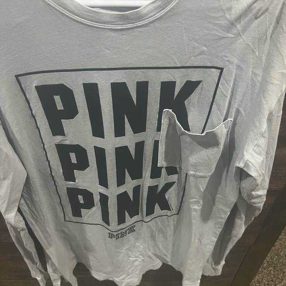 💜🩷VS PINK SHIRT‎ LONG SLEEVE S - Picture 2 of 3